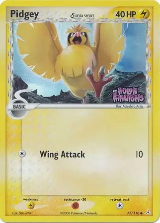 EX Holon Phantoms Pikachu #77/110 reverse holo